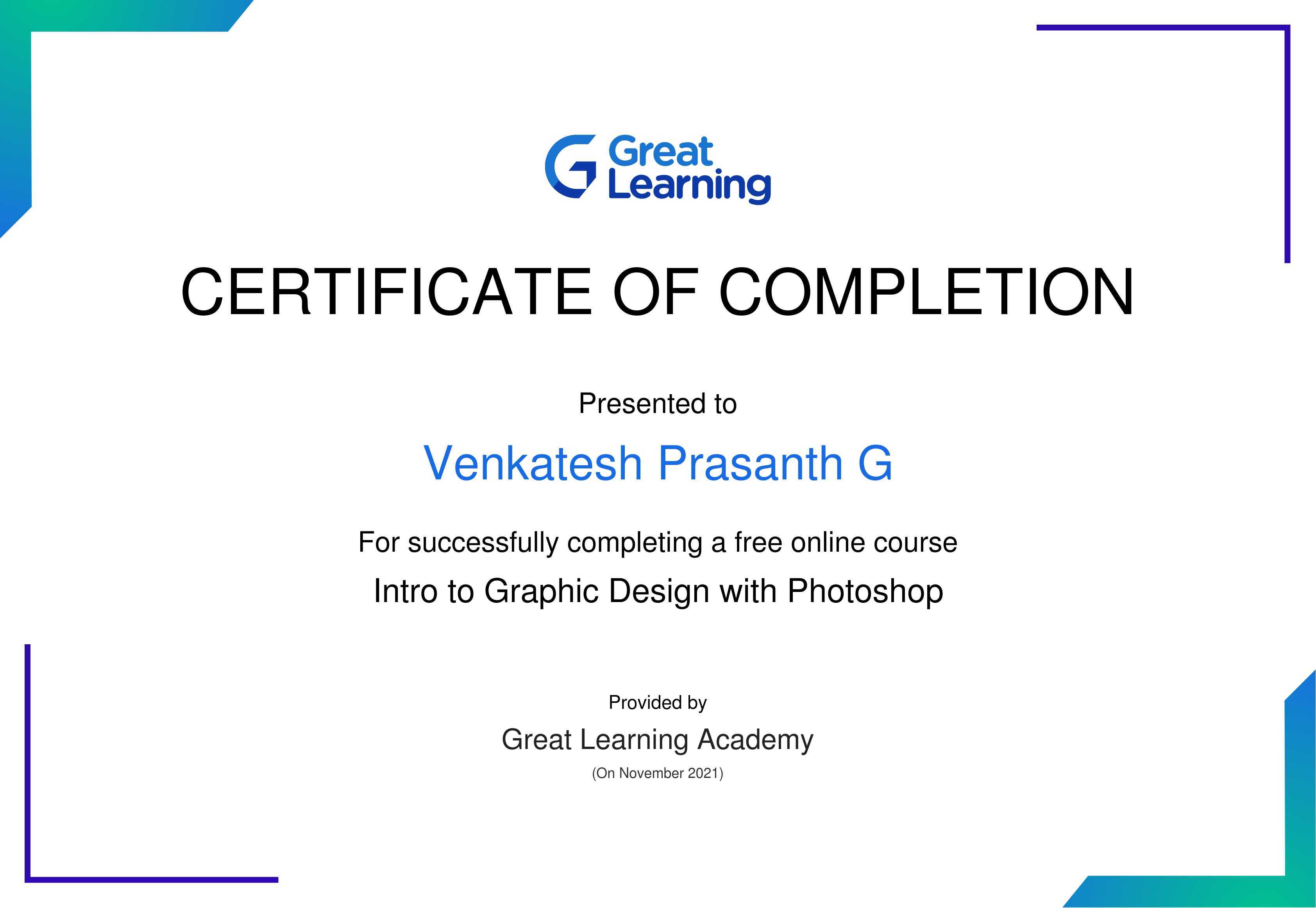 Certification